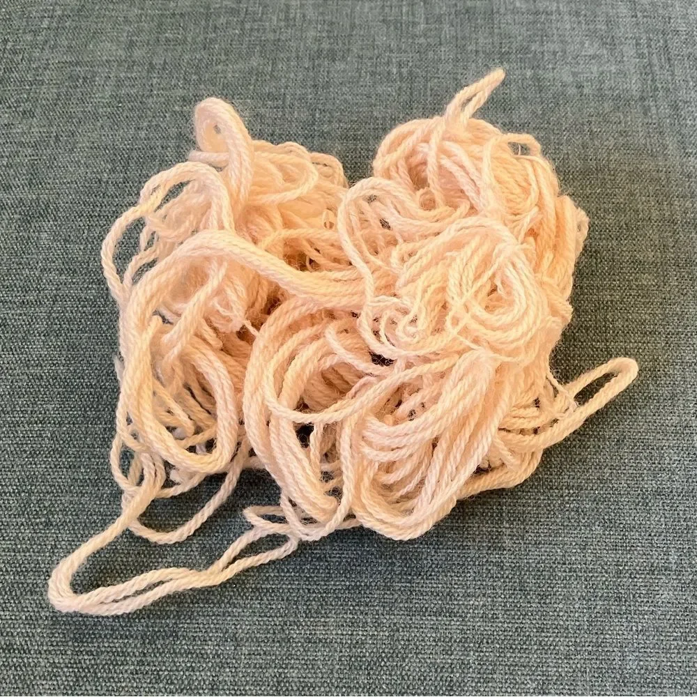 Pink Needlepoint Thread Yarn